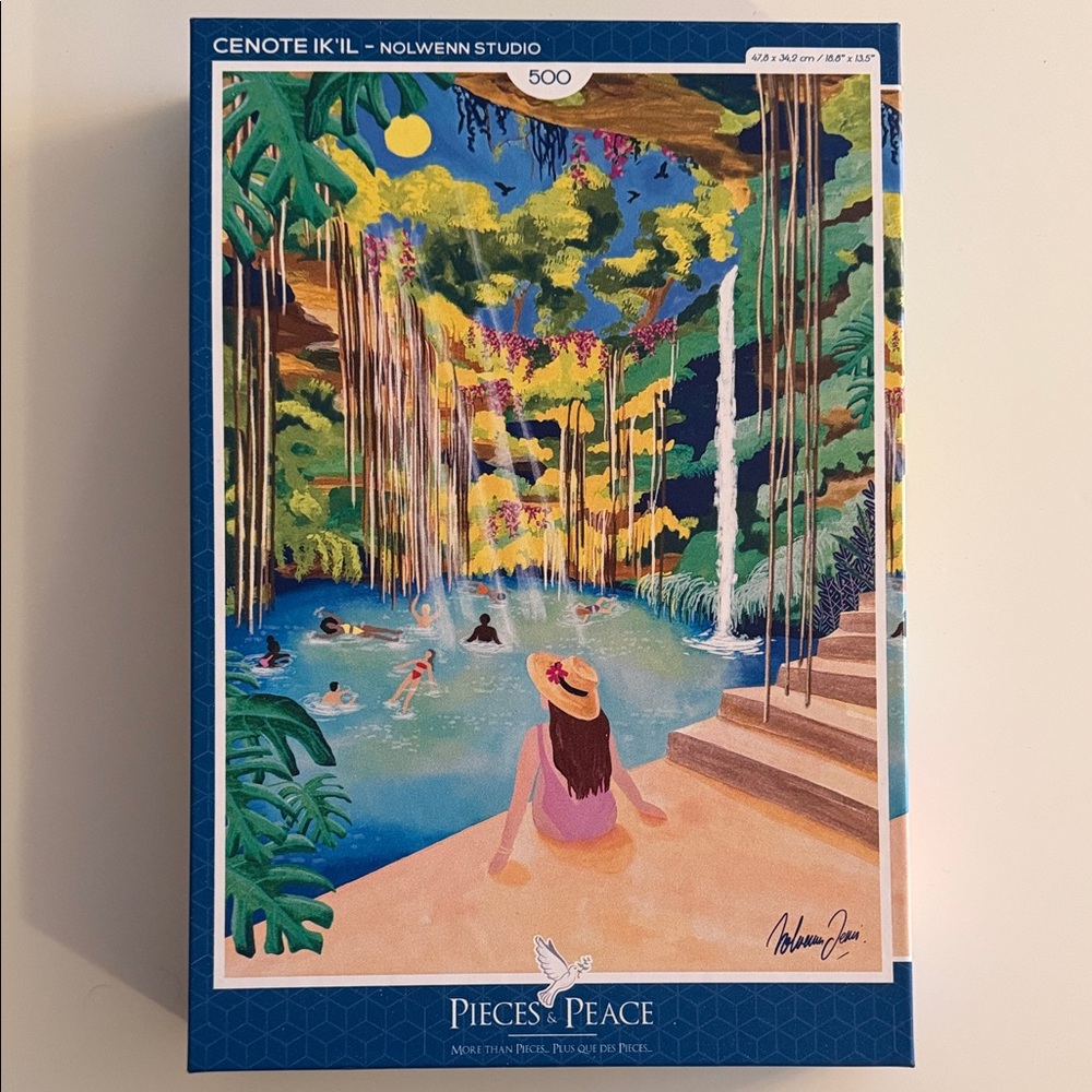 Pieces & Peace- Cenote Ik Kil Puzzle - 500 Pieces